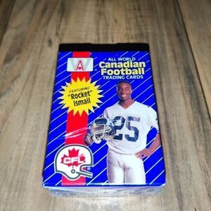 NEW 1991 ALL WORLD Canadian Football Card Set SEAL